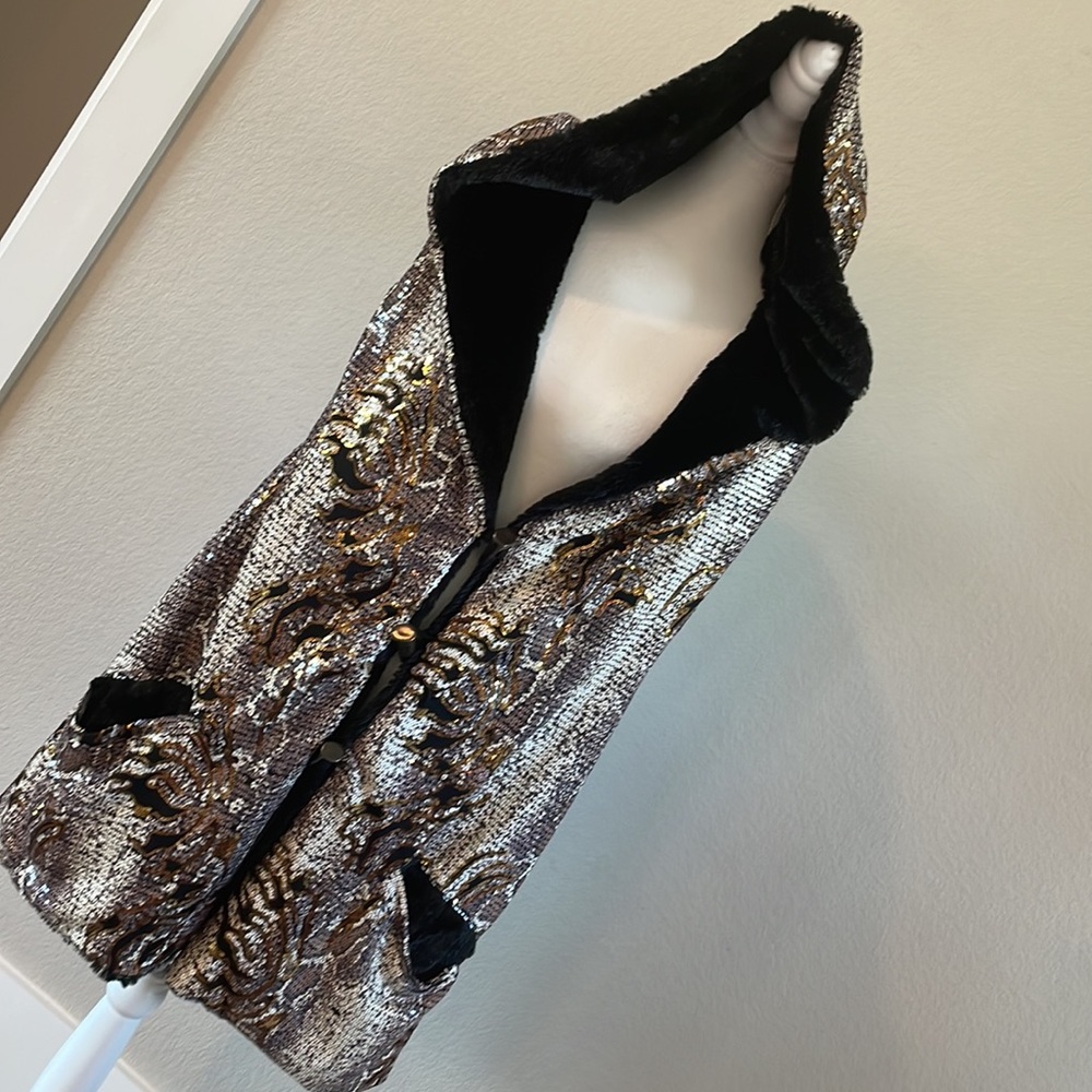 Custom Made Sequin Jacket - image 2